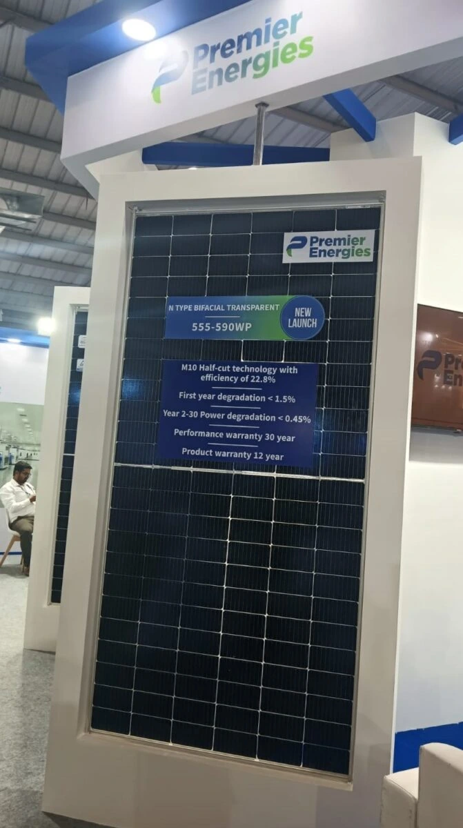 Premier Energies 600-630 Wp G12R TOPCon DCR Solar Panel in Nagpur